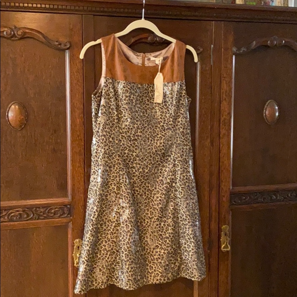 Mystery animal print dress